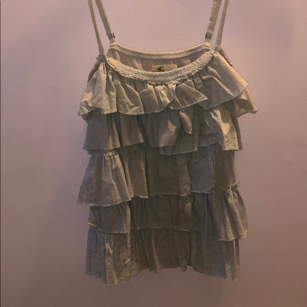 Gray Hollister tank top